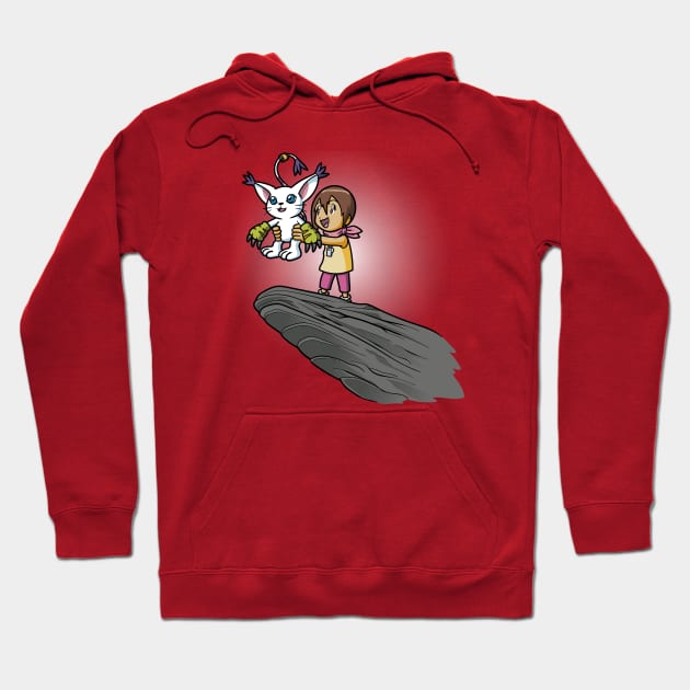 The Digi Queen of Light Hoodie by jasesa